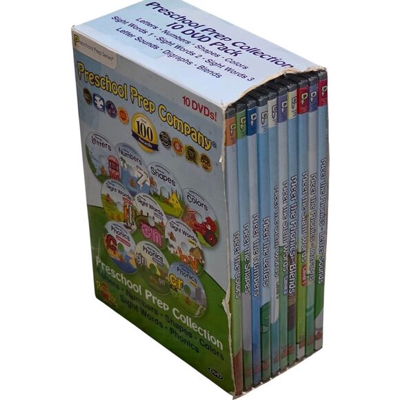 Preschool Prep Company 10 DVD Collection - Picture 2 of 7